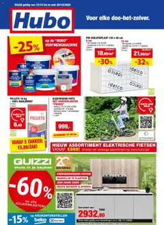 Hubo folder geldig vanaf 15/10/2025