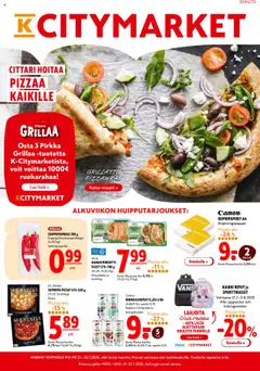 Esikatselu K-Citymarket tarjoukset voimassa alkaen 21/07/2025