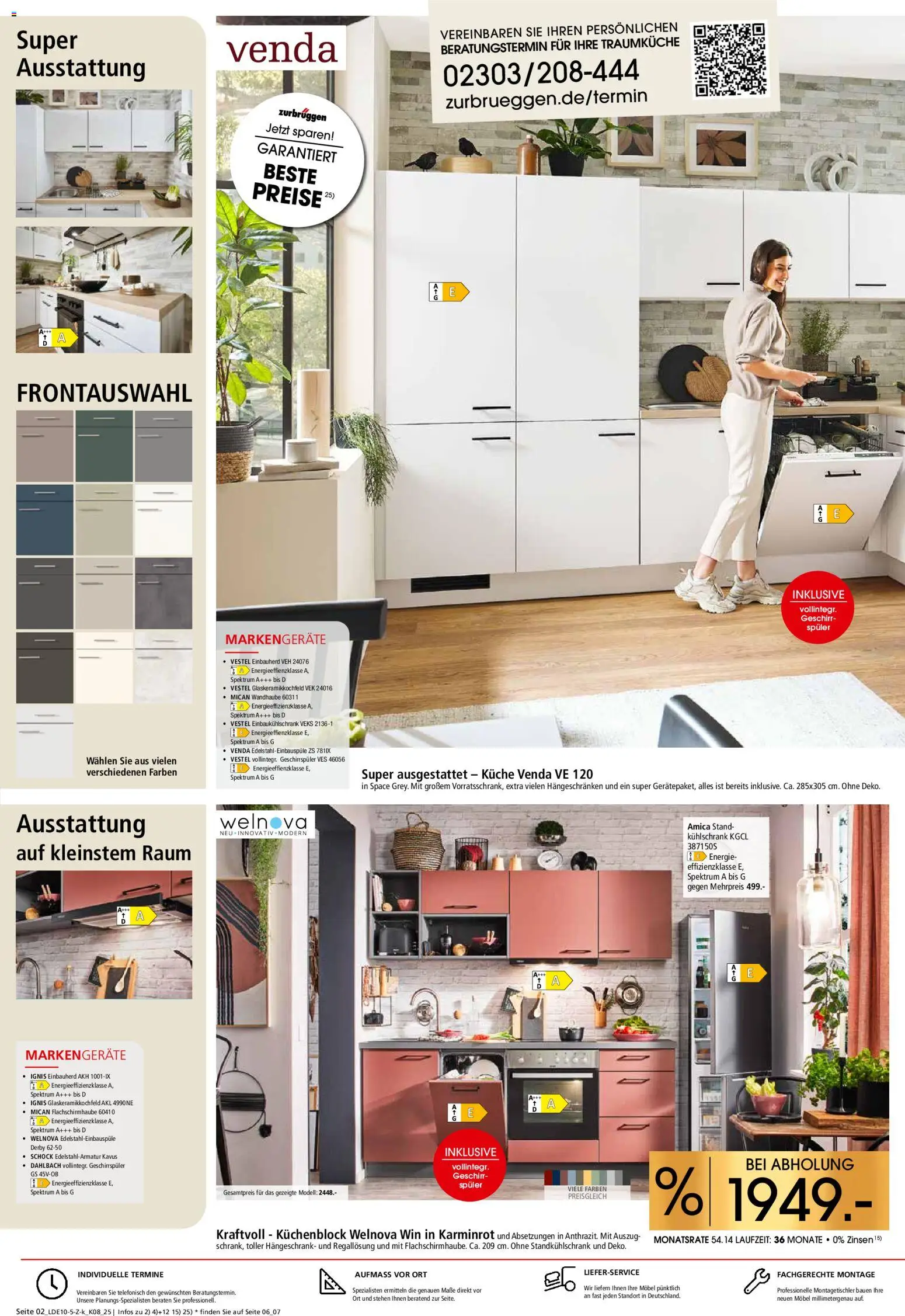 Zurbrüggen Küchen für Ihr Zuhause - Seite 2 - gültig ab 08.11.2025