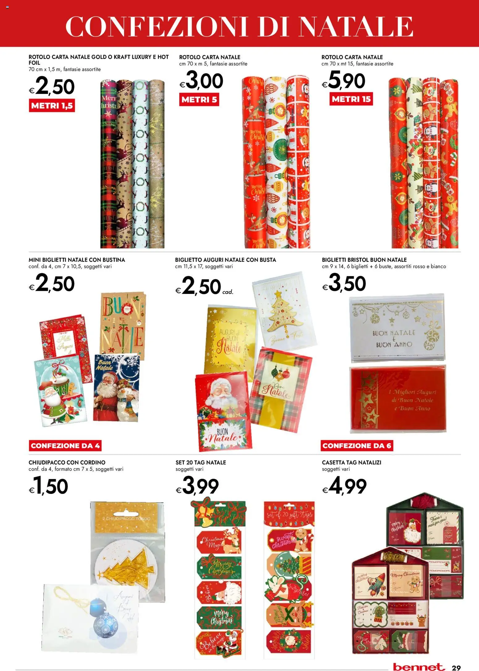 bennet Regali di Gusto catalogo - pagina 29 - valido dal 20/11/2025
