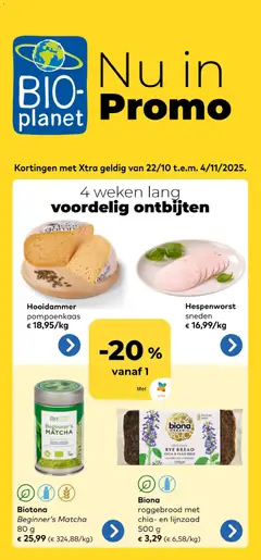BioPlanet folder geldig vanaf 22/10/2025
