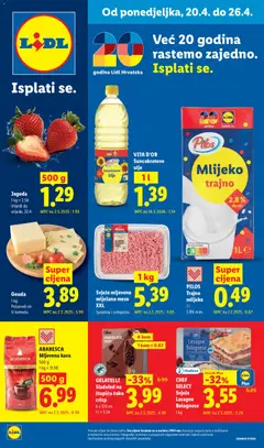 Lidl katalog od 20.04.2026