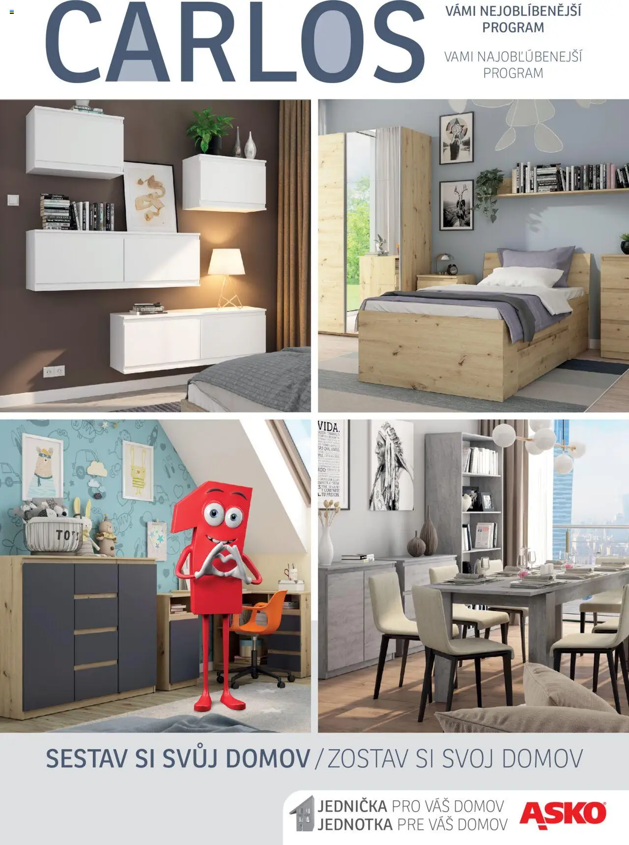 ASKO nábytok Variabilný program Carlos - strana 1- platný od 17.04.2024