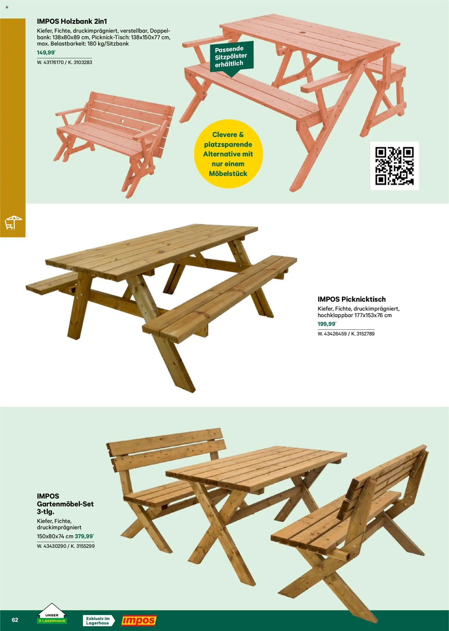 Lagerhaus  Garten und Freizeit Katalog 2026 - page 62- valid from 22.02.2026