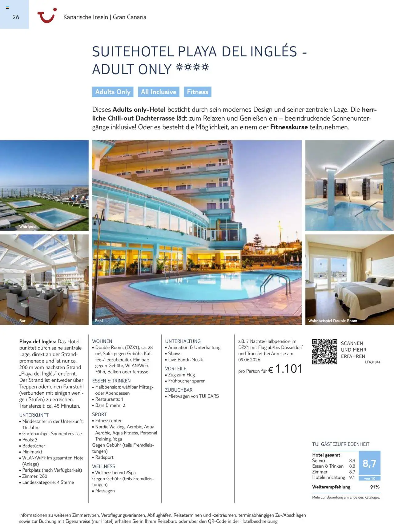 TUI Prospekt Kanaren, Kapverden & Senegal 2025/26	  - Seite 26 - gültig ab 01.11.2025