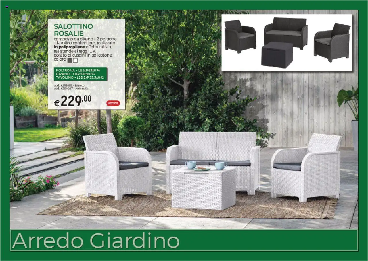 Catalogo Arredo Giardino Brico OK	 - pagina 1 - valido dal 03/03/2025
