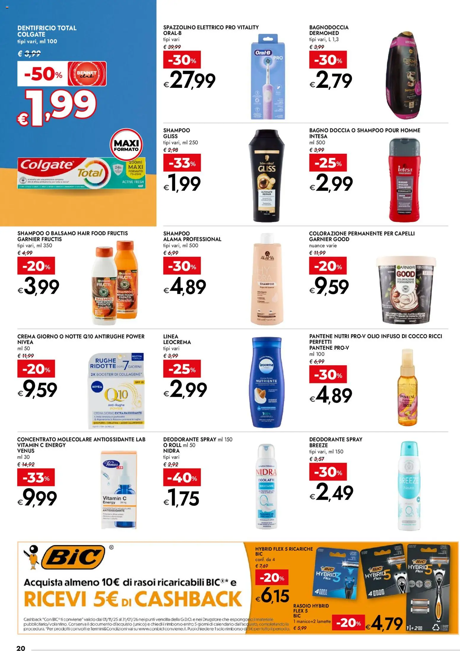 Volantino bennet	 - pagina 20 - valido dal 27/11/2025