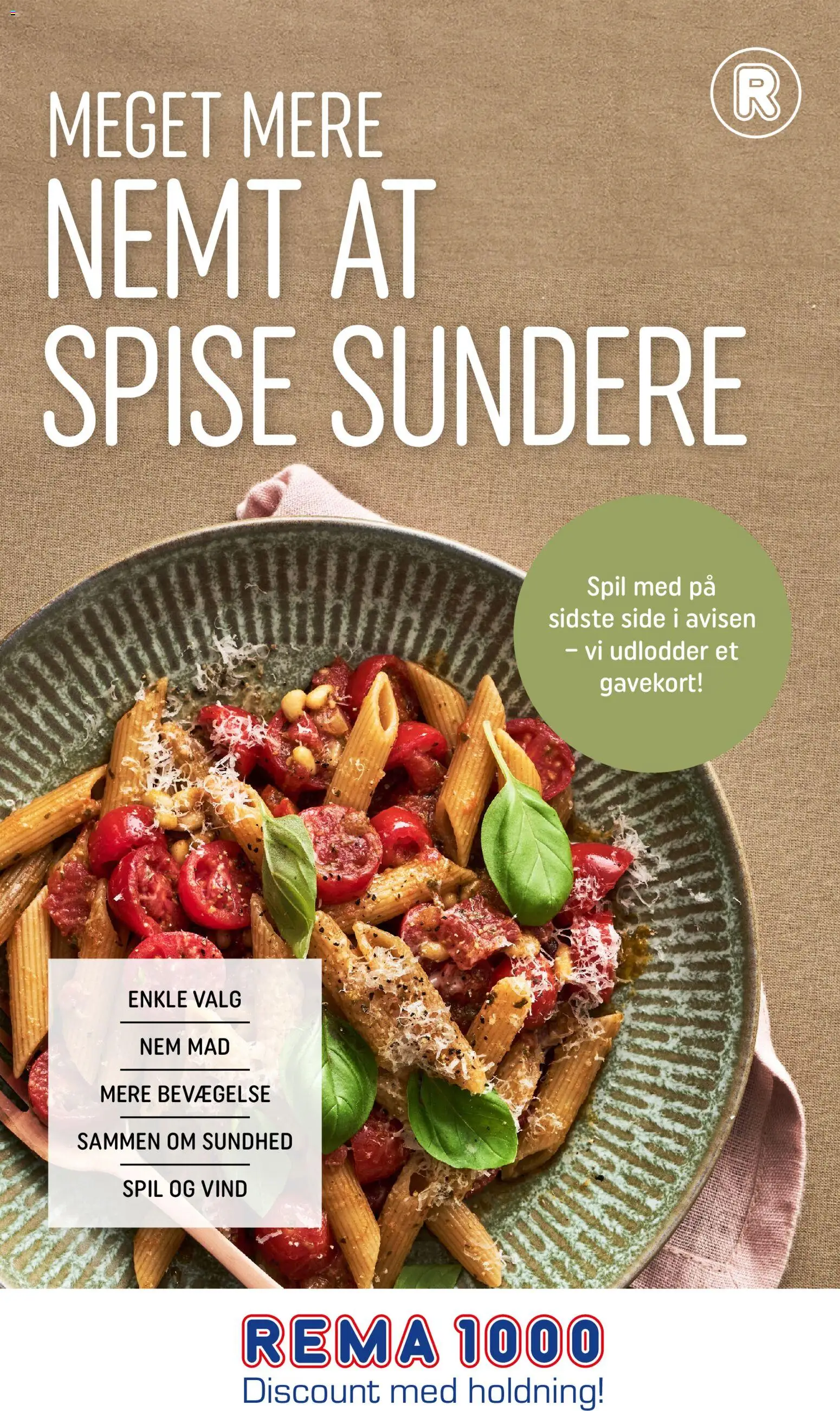 Rema 1000 - Meget mere nemt at spise sundere - side 1- gyldig fra 04/01/2026