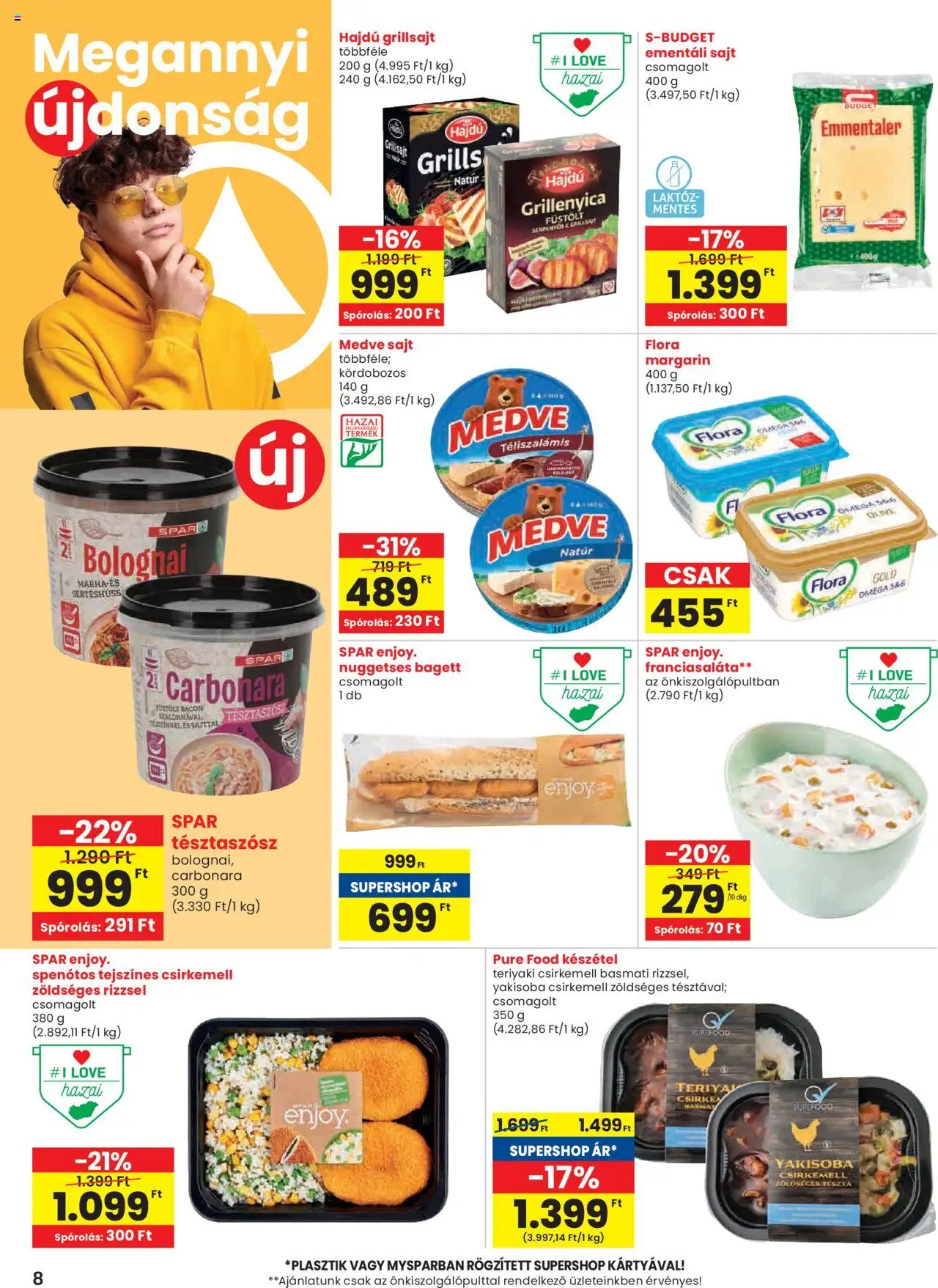 Spar Akciós újság - 8oldal - érvényes 2025.07.17.-tól