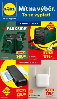 Náhled Lidl leták - Spotřební zboží platný od 02.02.2026