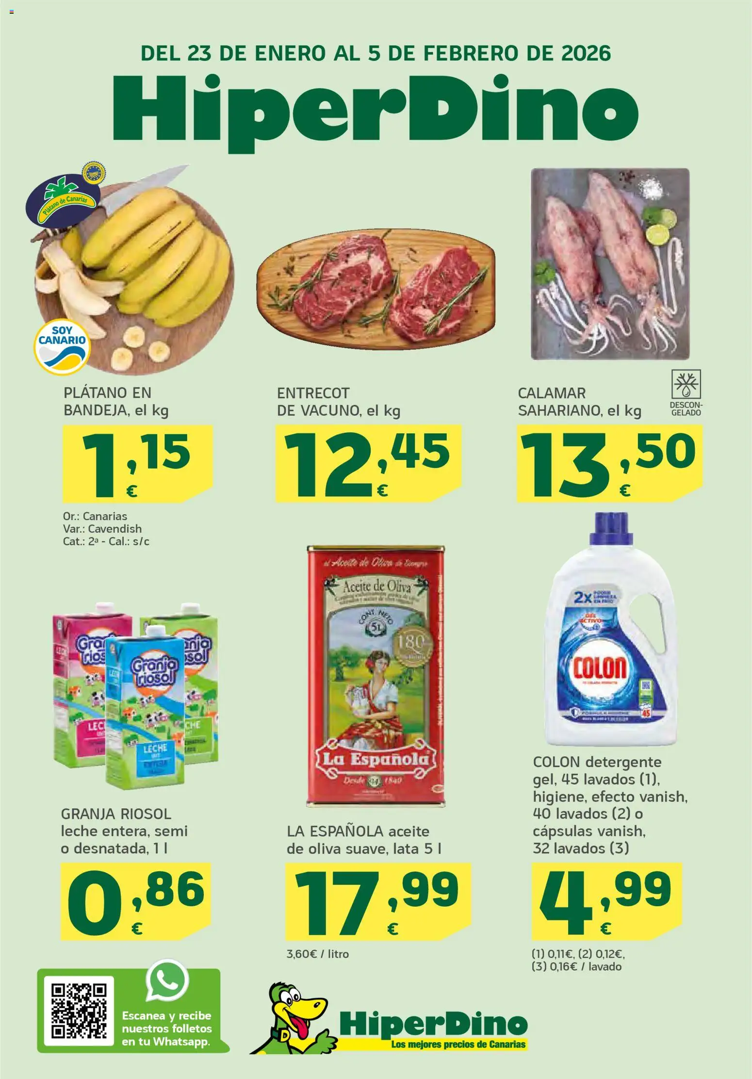 HiperDino folleto - Página de 1 - Válido desde 23/01/2026