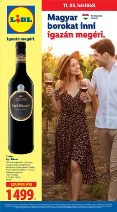 Előnézet Lidl - Magyar borkatalógus érvényes 2025.11.03.-tól