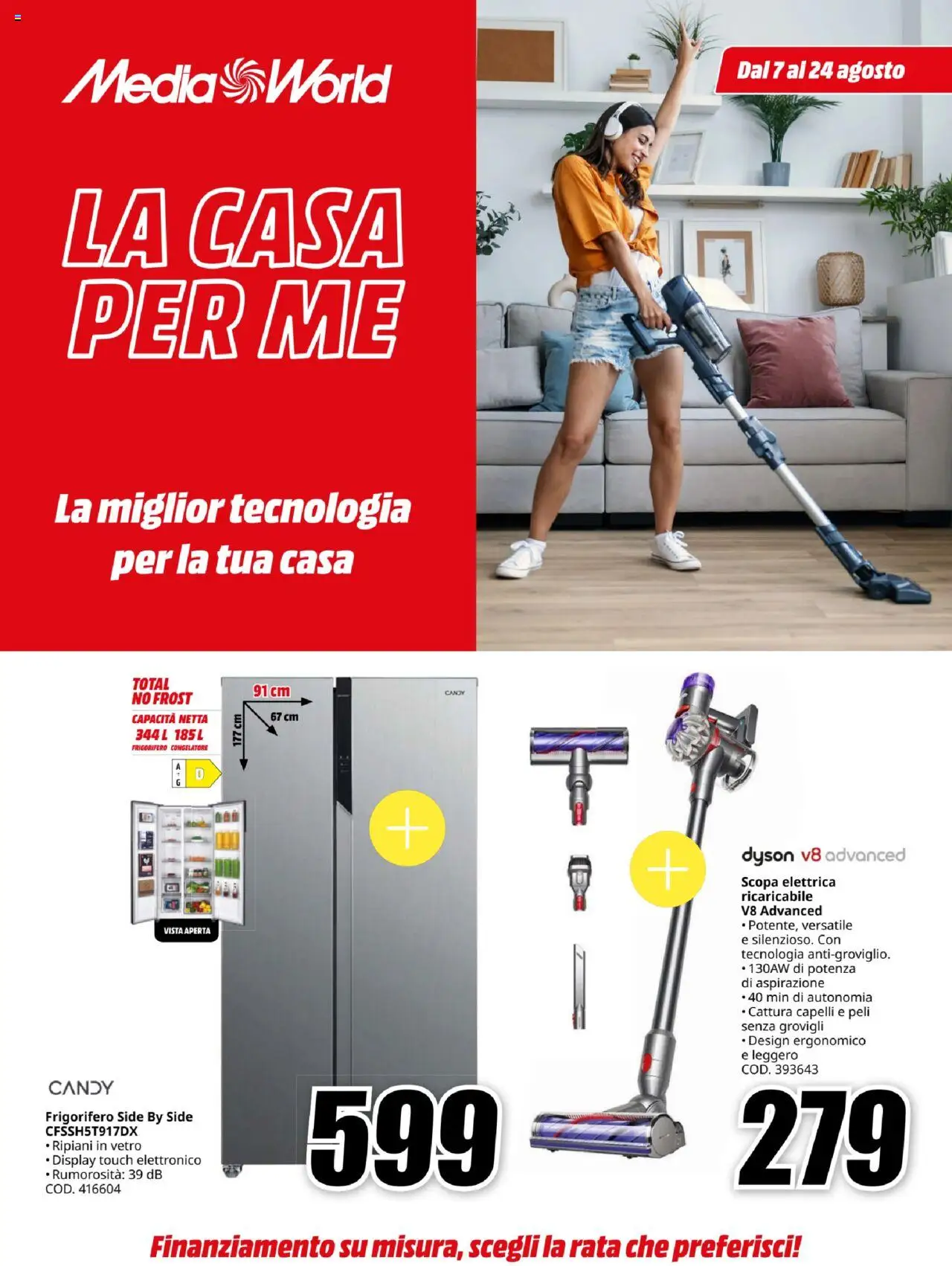 Volantino Media World	 - pagina 1 - valido dal 07/08/2025