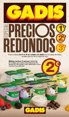 Vista previa del folleto Gadis folleto válido desde 09/10/2025