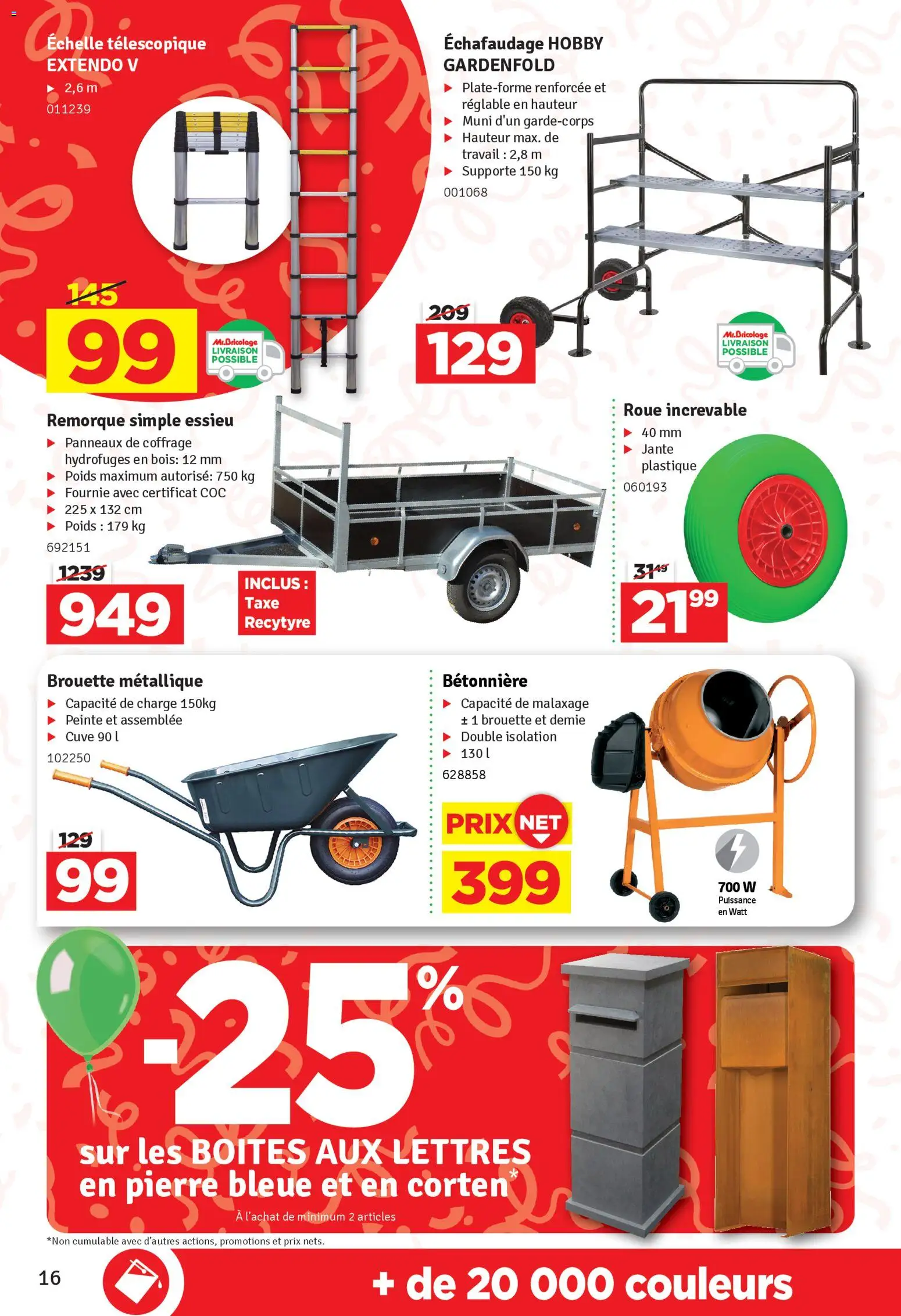 Mr Bricolage folder / publicité - page 16- valid from 31/03/2026