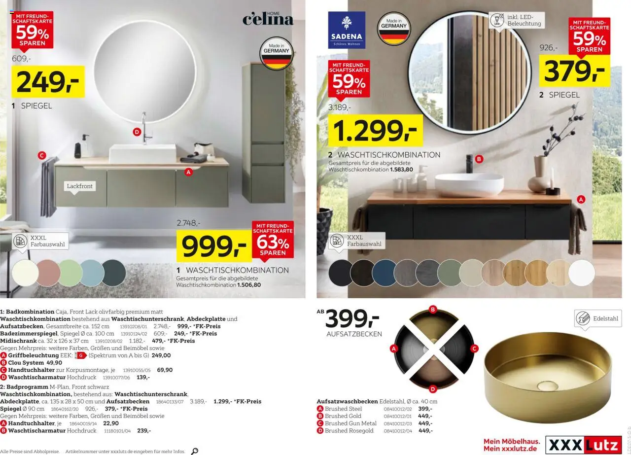 XXXL Lutz  NR. 1 beim Preis, Vollsortiment - Seite 21 - gültig ab 29.06.2025