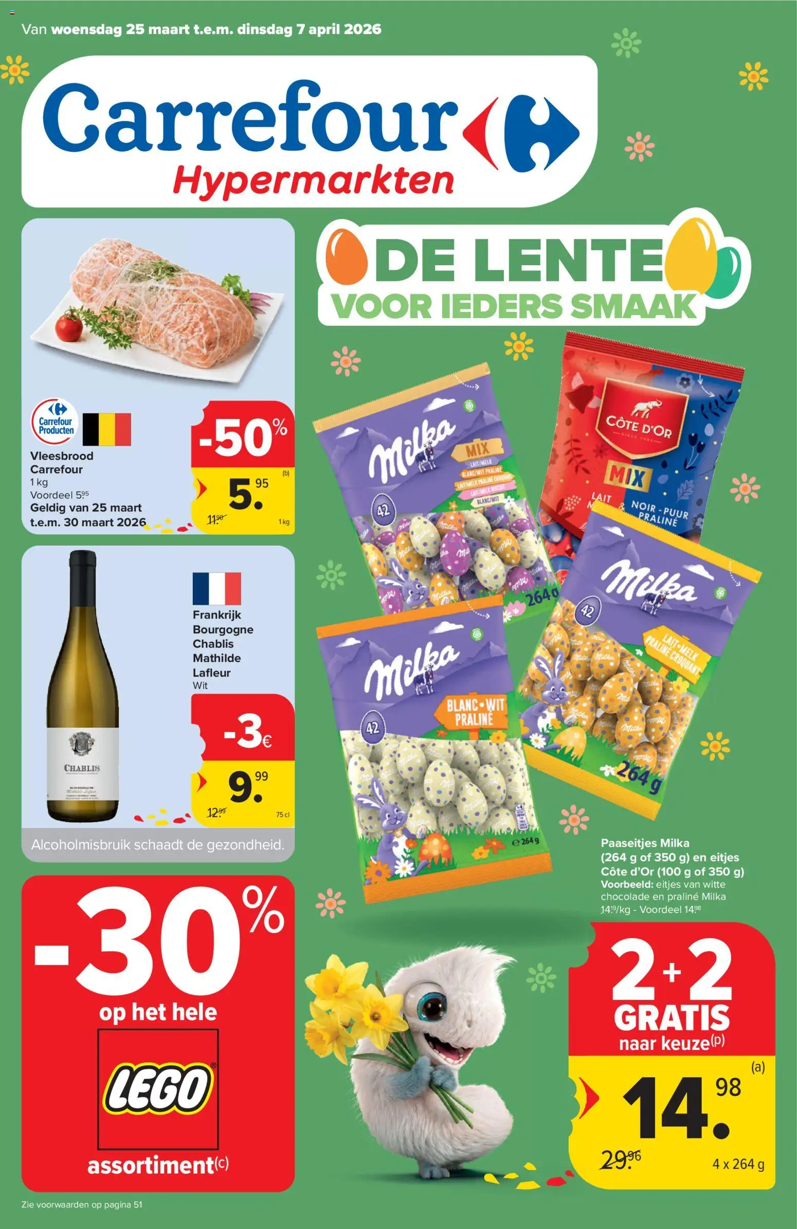 Carrefour folder week 13 - pagina 1- geldig vanaf 25/03/2026