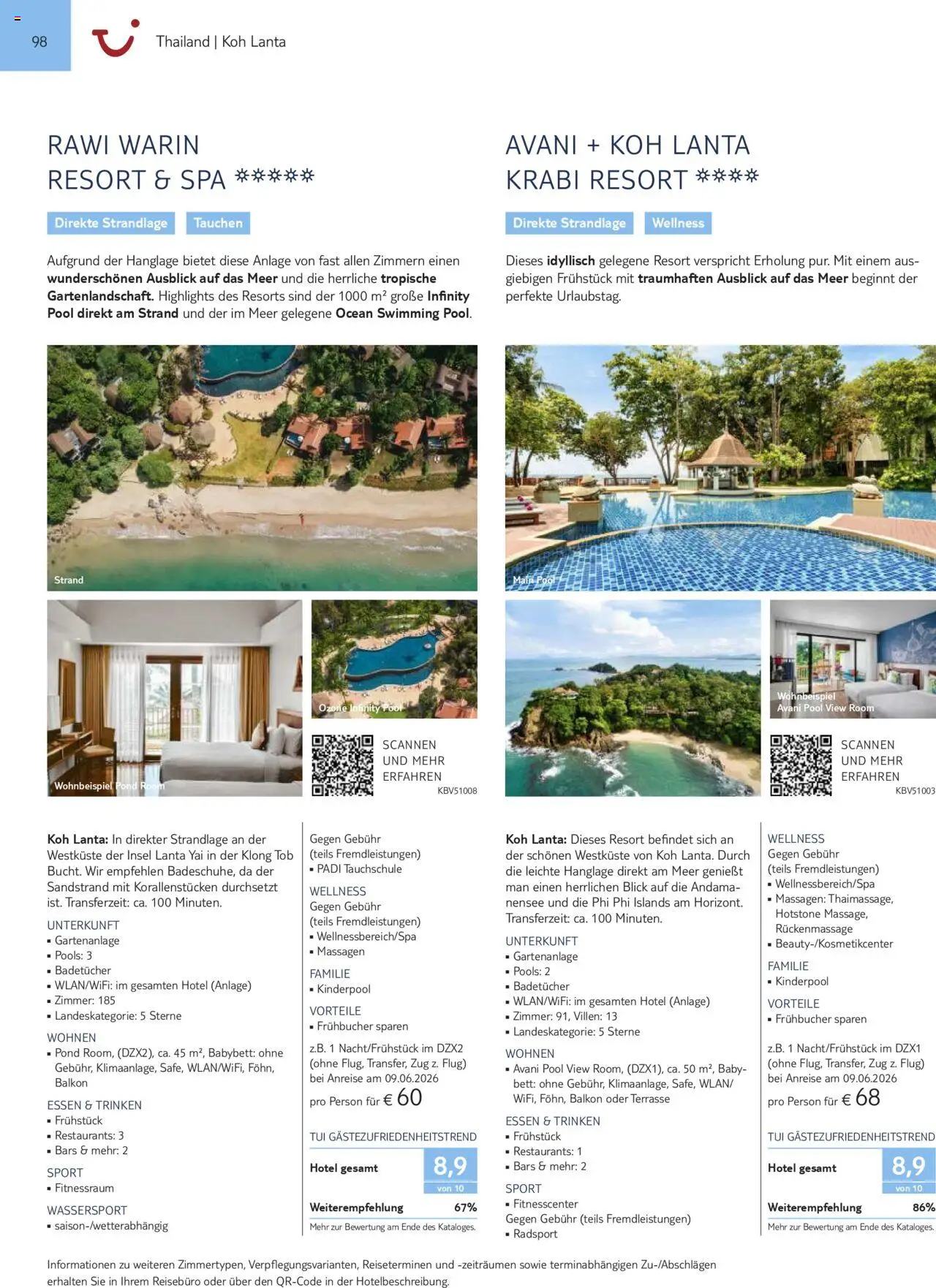 TUI Prospekt  Asien, Afrika, Orient & Indischer Ozean 2025/26 	 - Seite 98 - gültig ab 01.11.2025