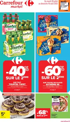 Aperçu Carrefour Market catalogue bienvenue en Italie valable à partir du 29/07/2025