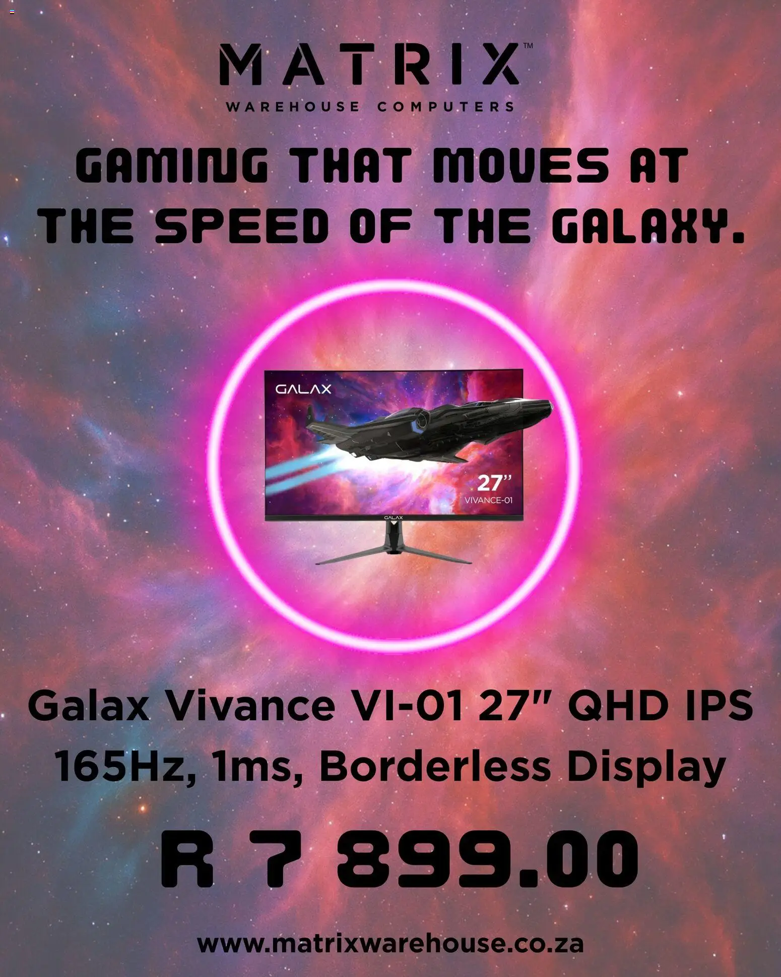 Matrix Warehouse GALAX Vivance Gaming Monitor - page 1- valid from 23/10/2025