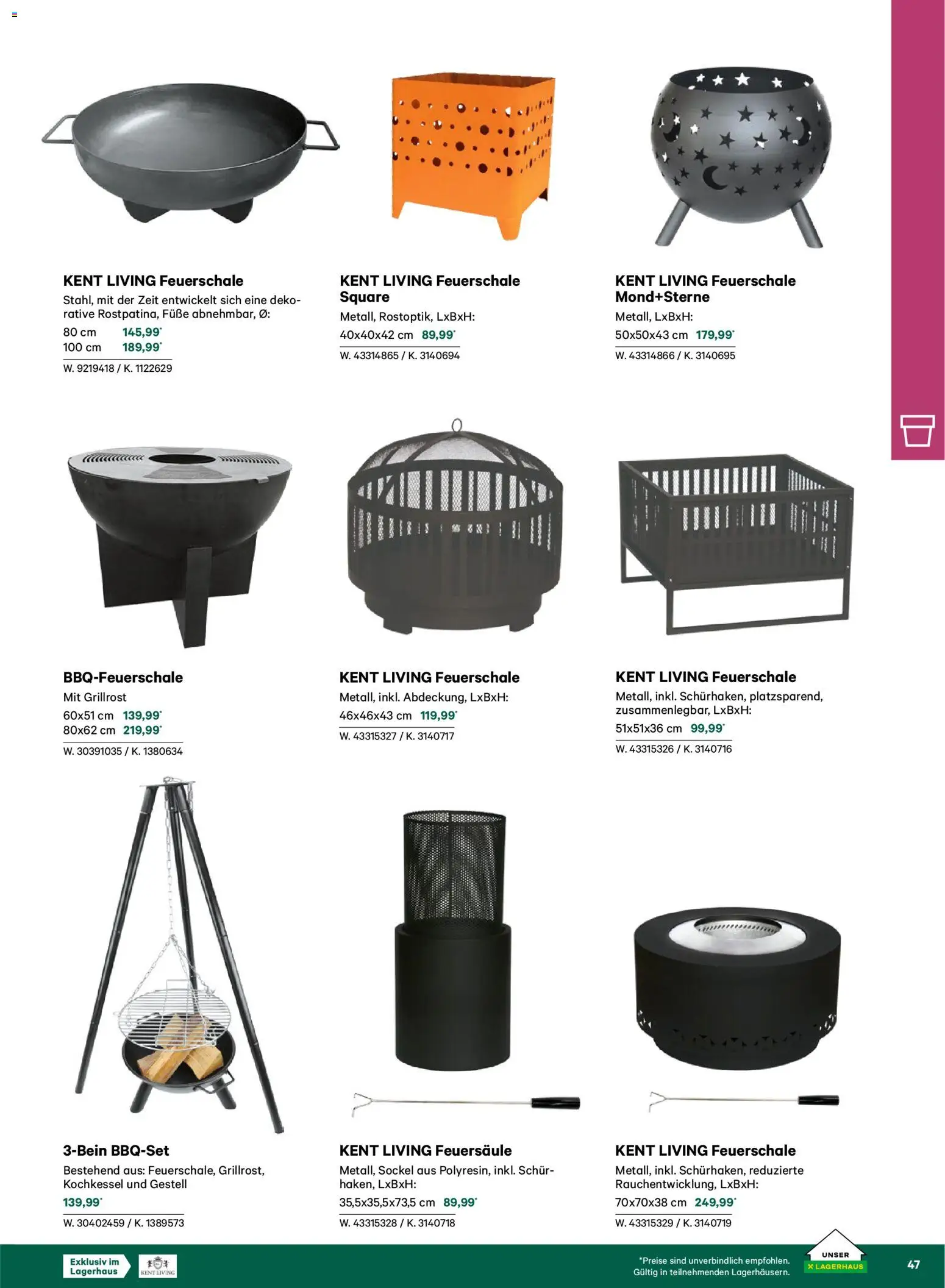 Lagerhaus  Garten und Freizeit Katalog 2026 - page 47- valid from 22.02.2026