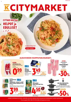 Esikatselu K-Citymarket tarjoukset voimassa alkaen 20/10/2025