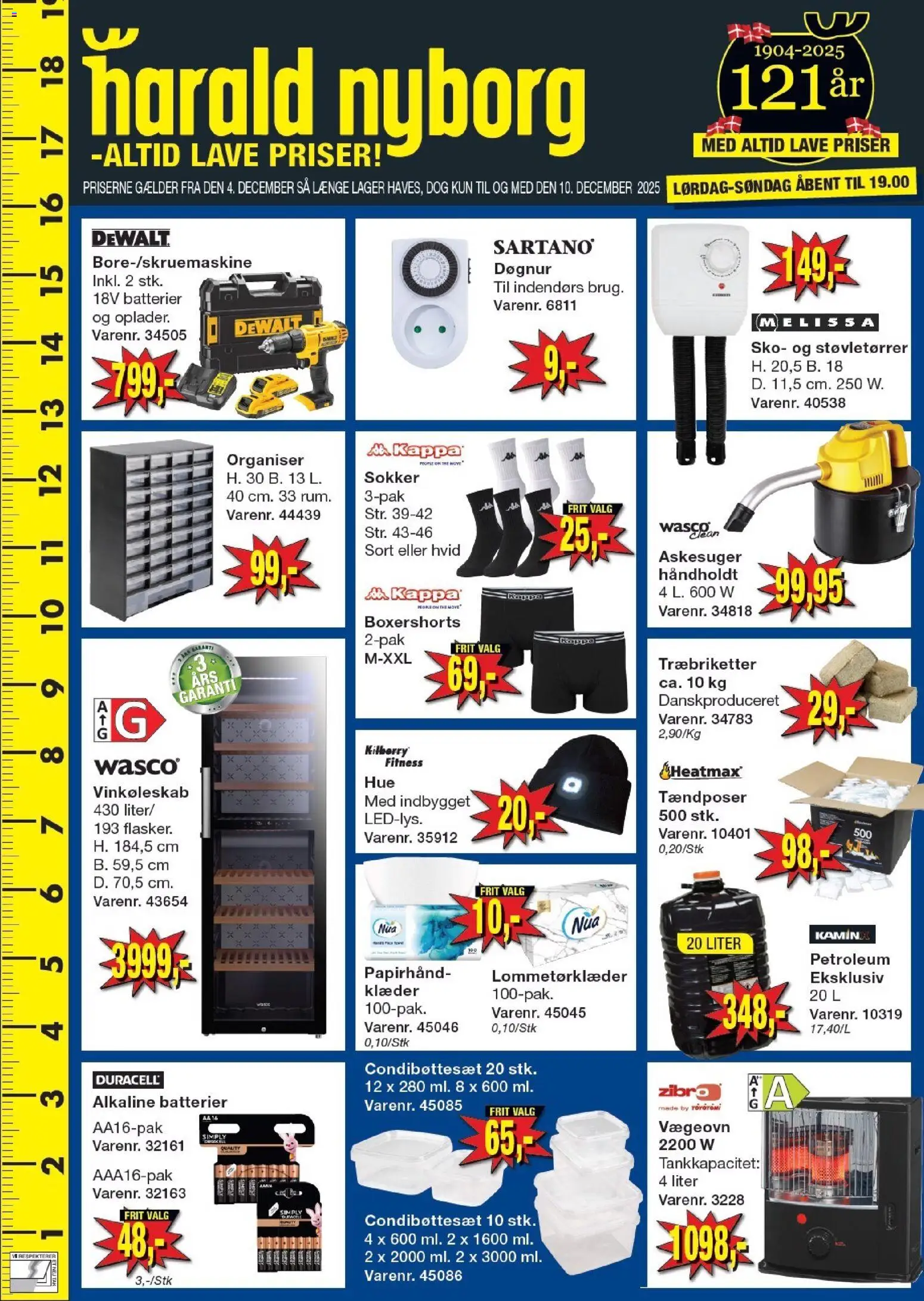 Harald Nyborg - Tilbudsavis - side 1- gyldig fra 04/12/2025
