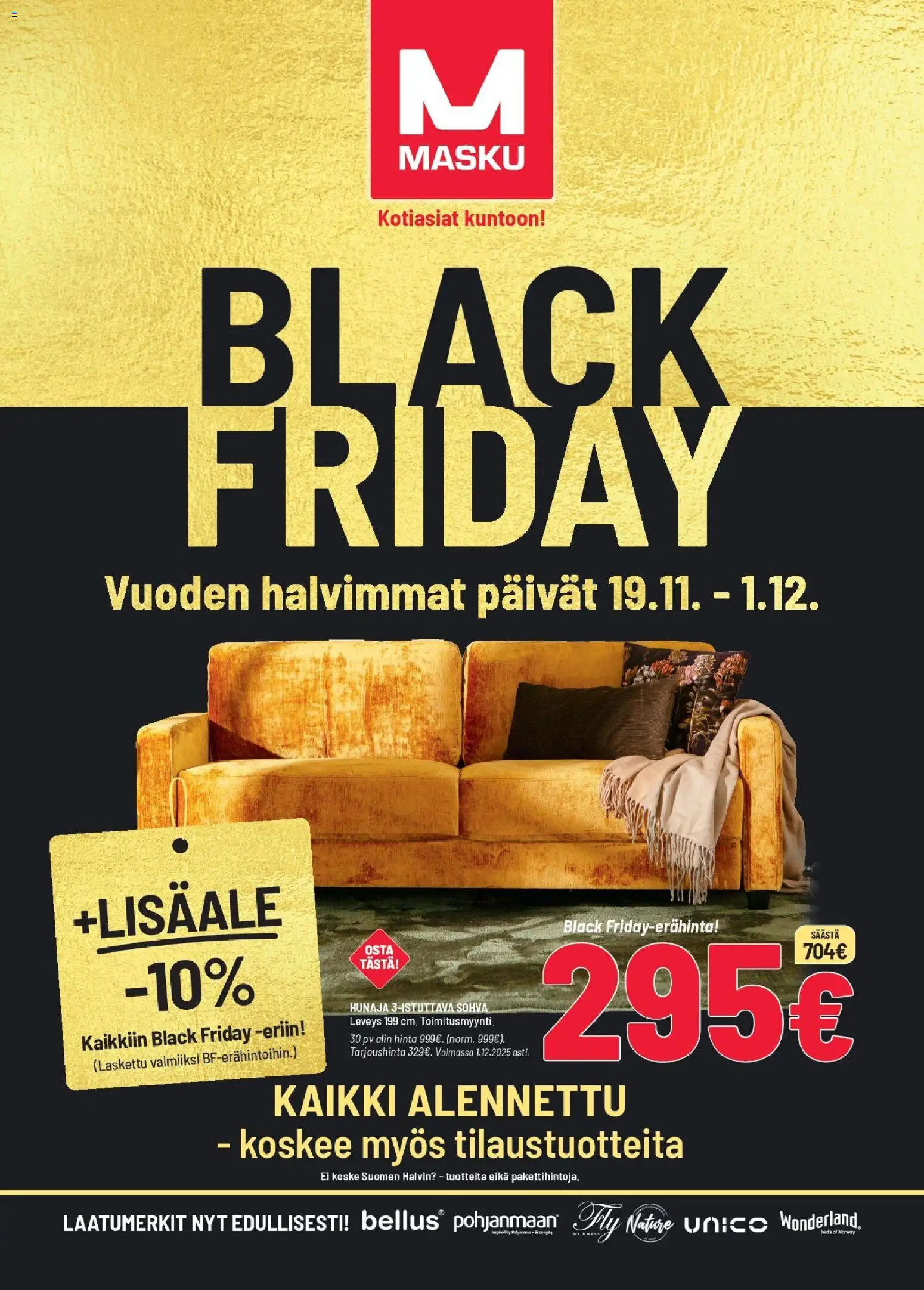 Masku - Black Friday - sivu 1- voimassa alkaen 19/11/2025
