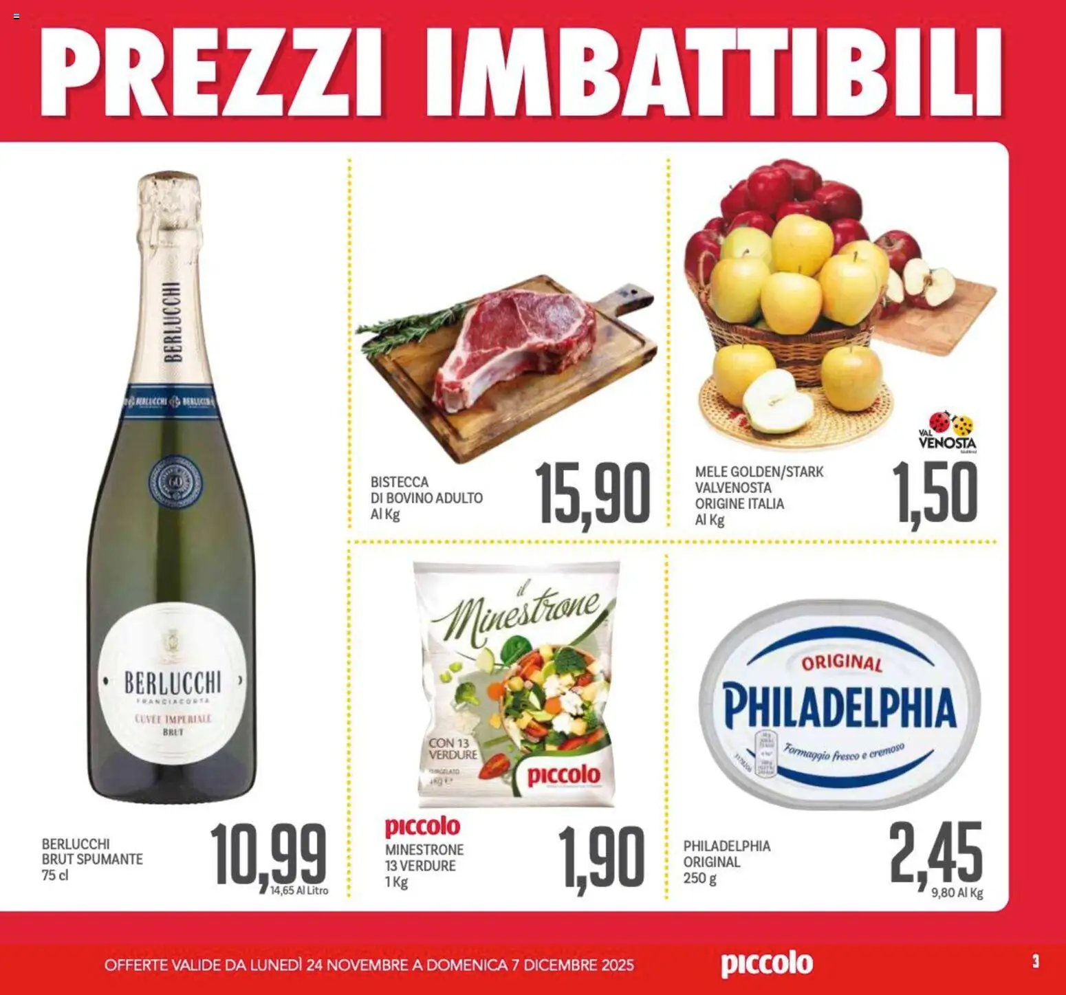 Volantino Piccolo	 - pagina 3 - valido dal 24/11/2025