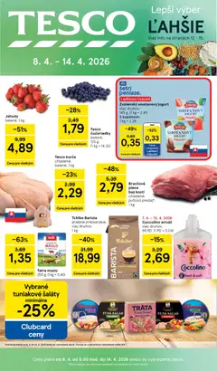 Tesco leták platný od 08.04.2026