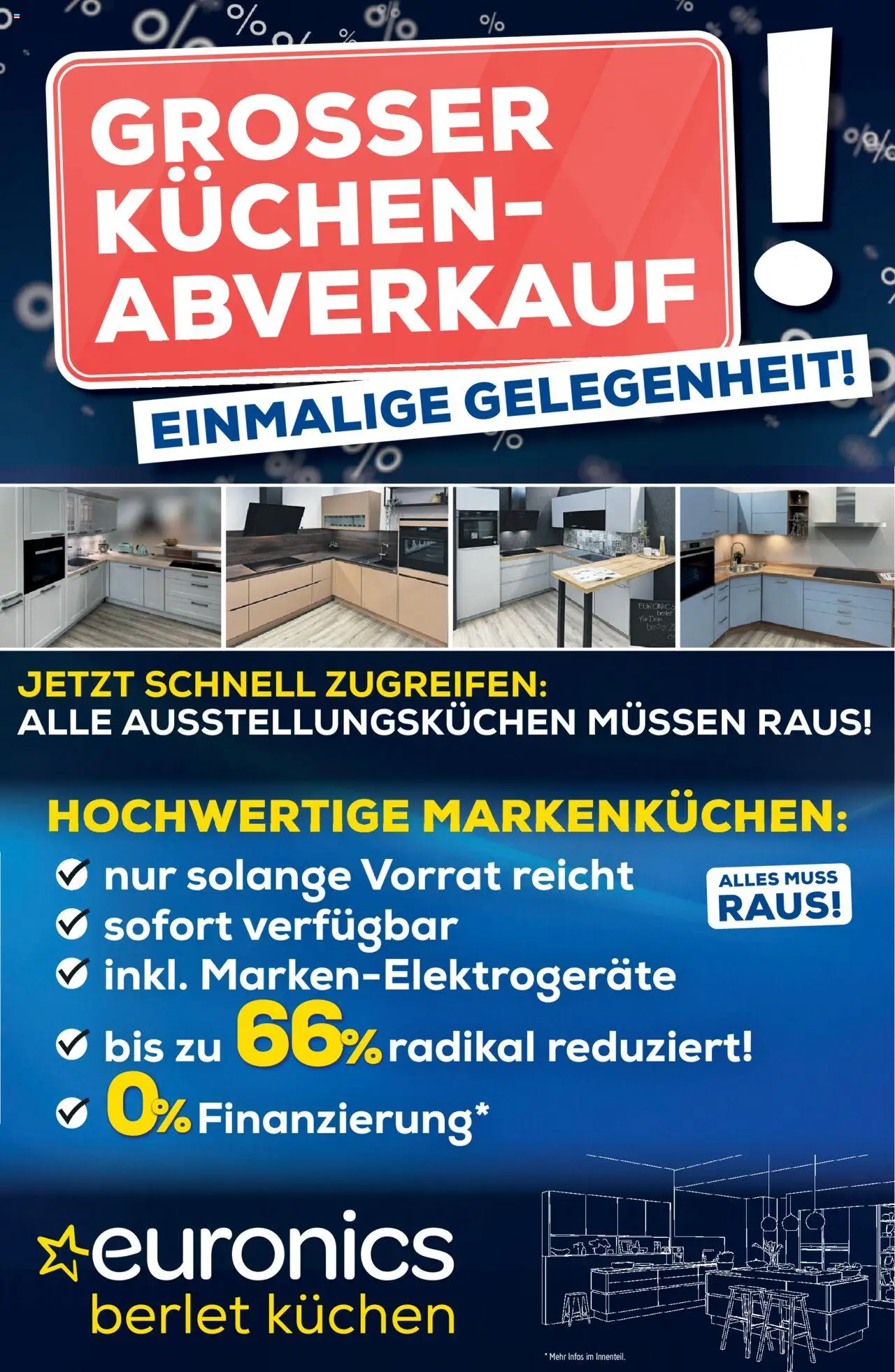 Euronics  Küchenwerbung Berlet - Seite 1 - gültig ab 14.07.2025