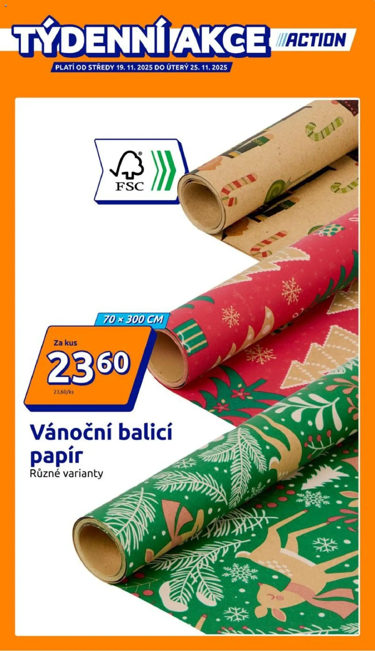 Action leták - strana 1- platný od 19.11.2025