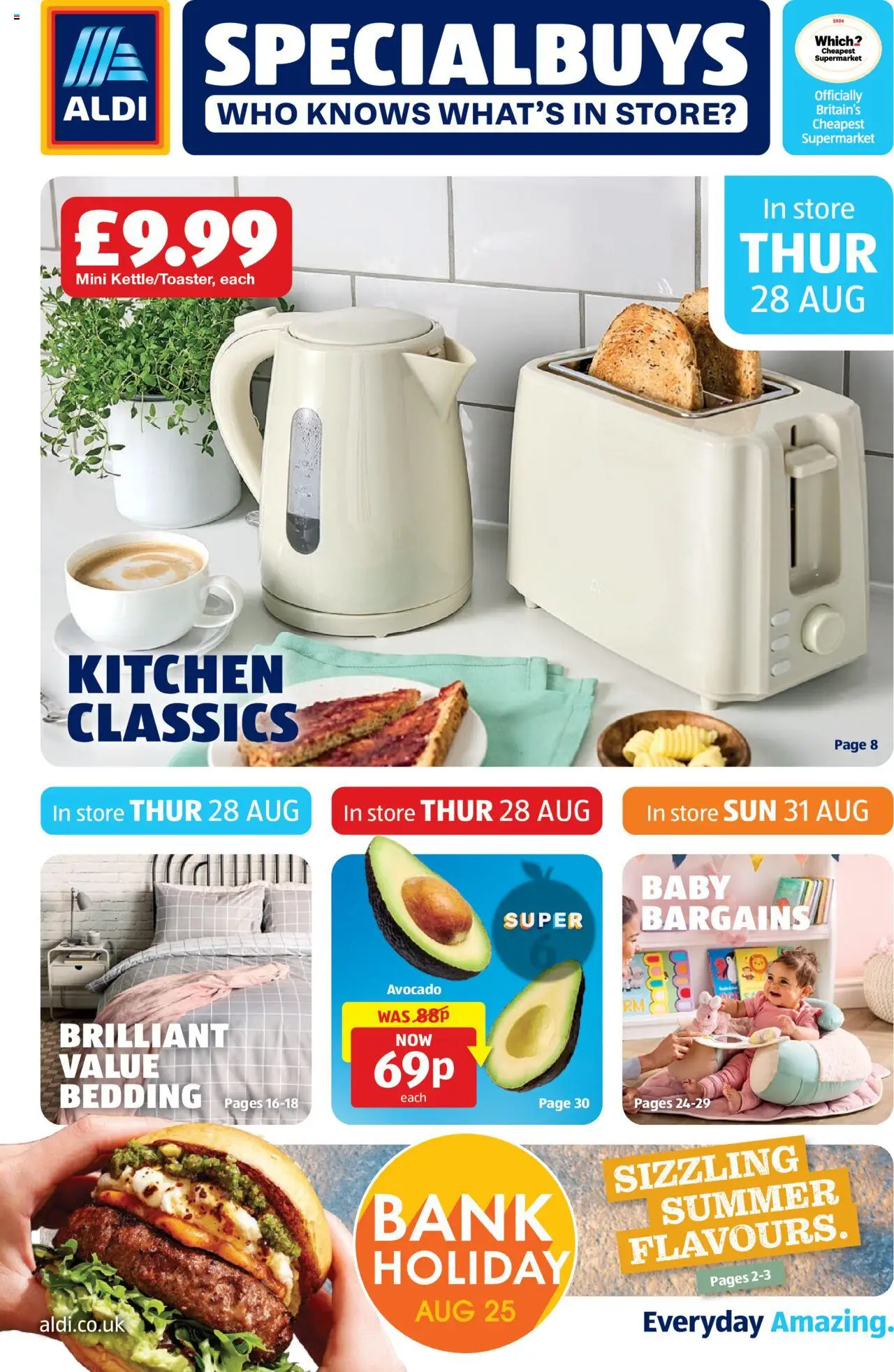 Aldi - Weekly offers UK Specialbuys - page 1- valid from 28/08/2025