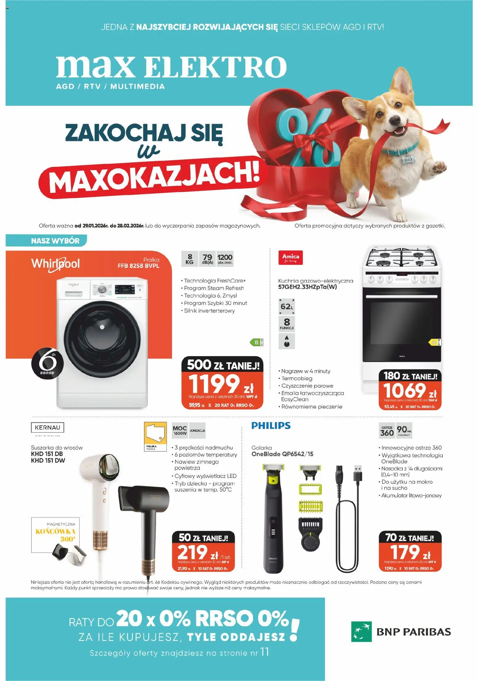 Max elektro Gazetka - strona 1- ważny od 29.01.2026
