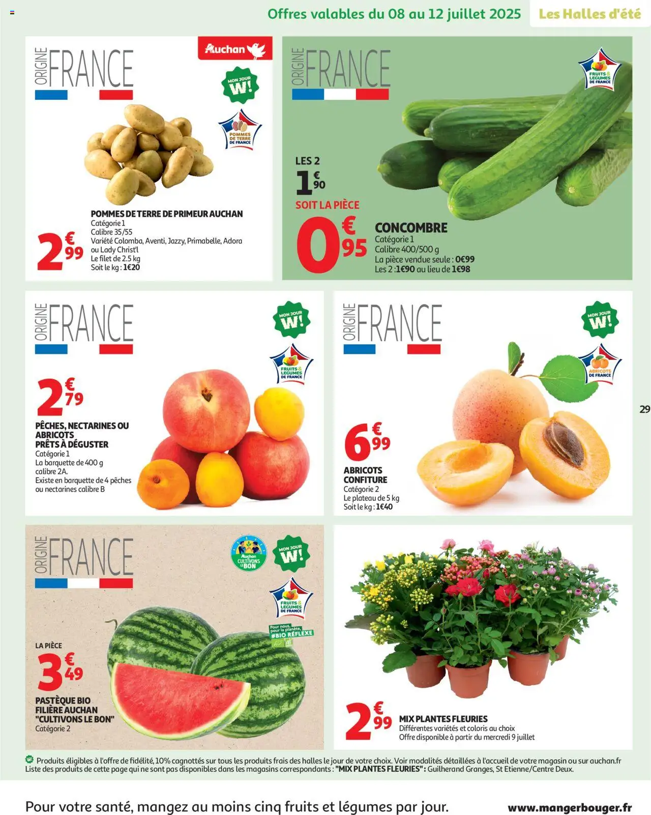 Auchan - Un été sans flamber votre budget - pagina 29- geldig vanaf 08/07/2025