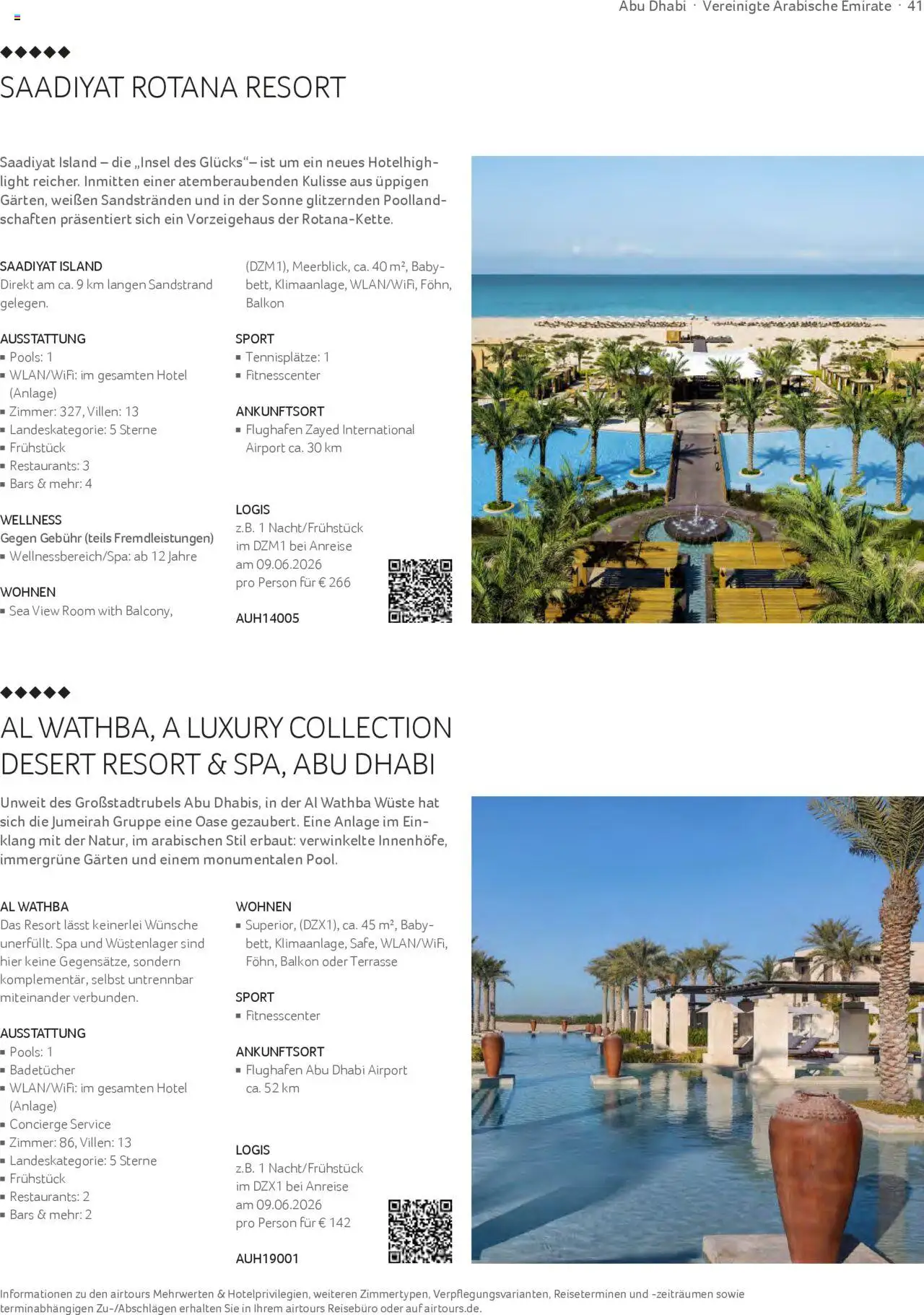 TUI airtours Katalog  Erstklassige Fernreisen 2025/26 - Seite 41 - gültig ab 01.11.2025