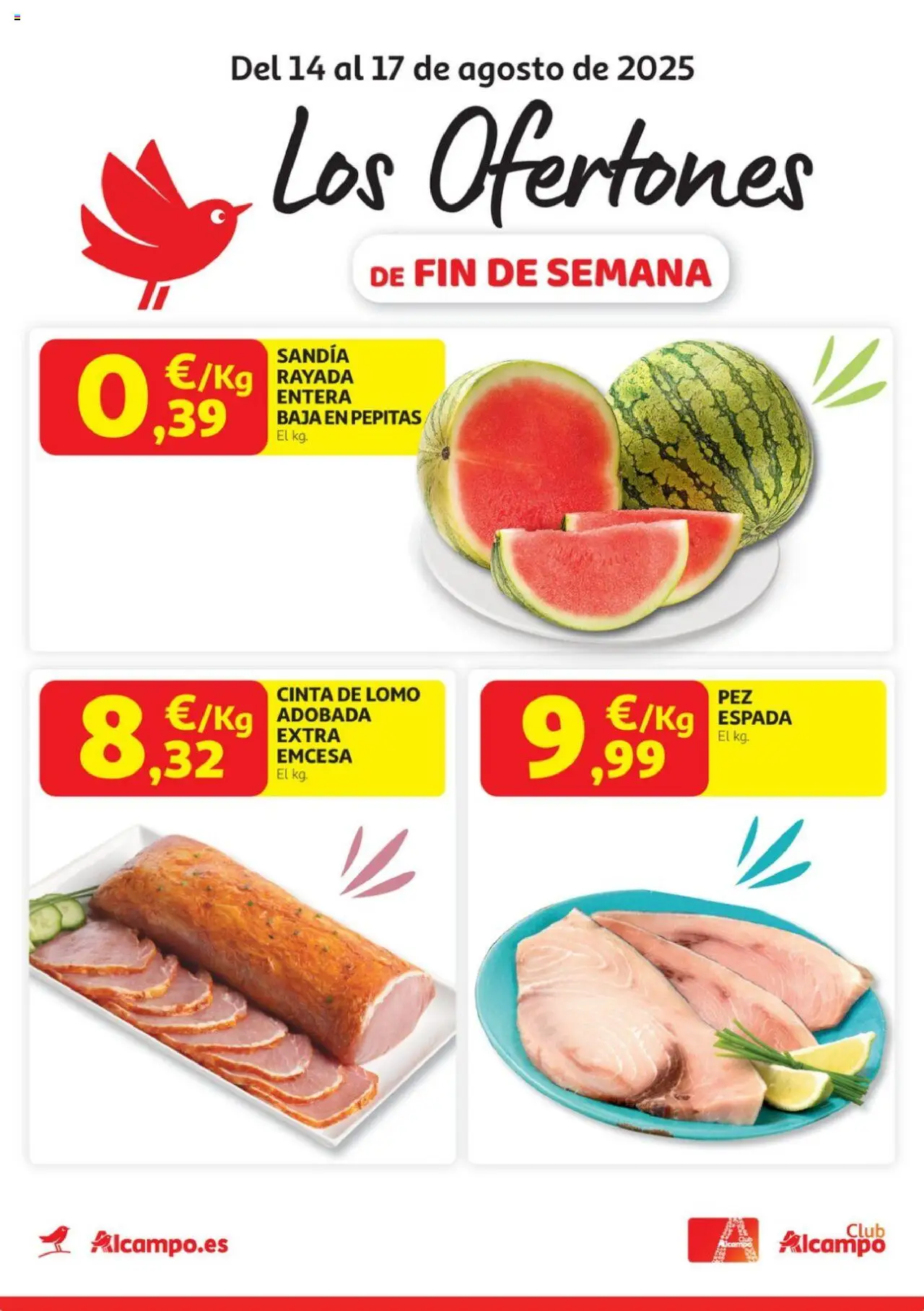 Alcampo - Pasamanos  - Página de 1 - Válido desde 14/08/2025