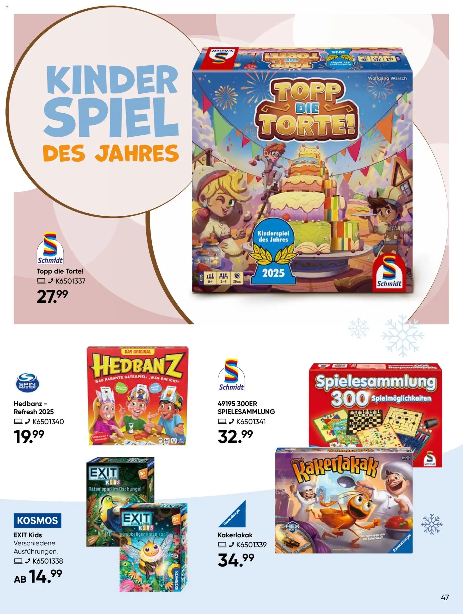 Galeria Karstadt Kaufhof  Weihnachtsmagazin - Seite 47 - gültig ab 27.10.2025