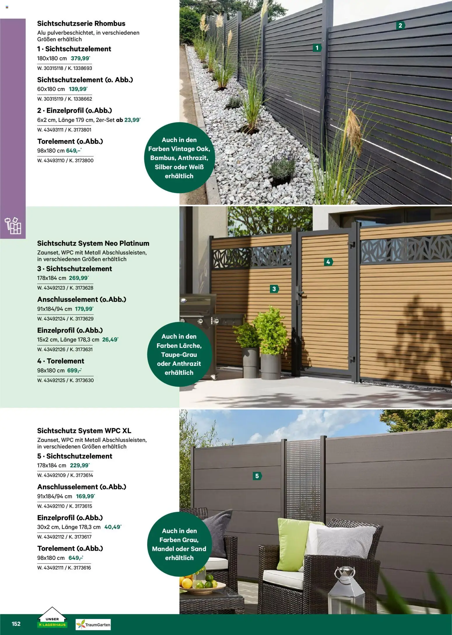 Lagerhaus  Garten und Freizeit Katalog 2026 - page 152- valid from 22.02.2026