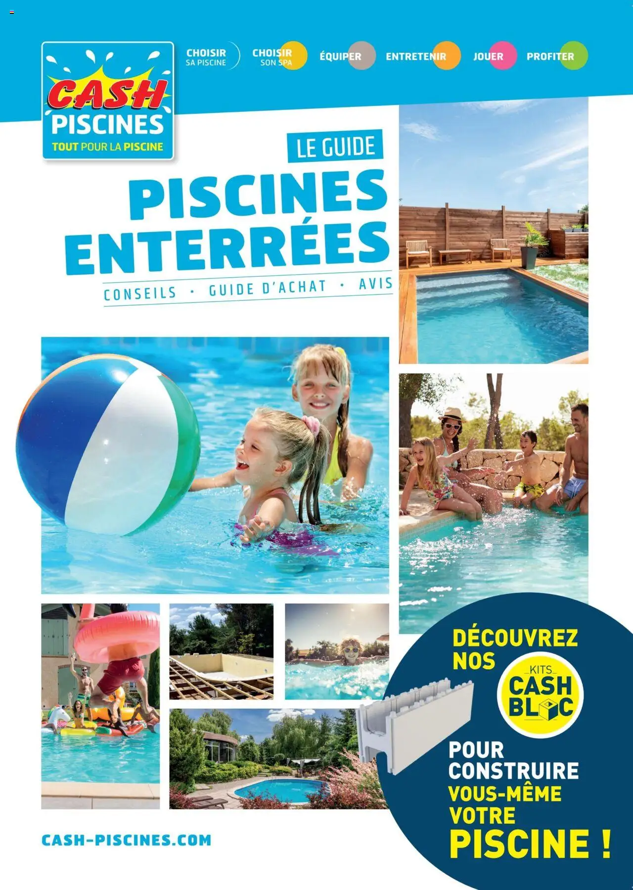 Cash Piscines catalogue - page 1 - valable à partir du 01/03/2024
