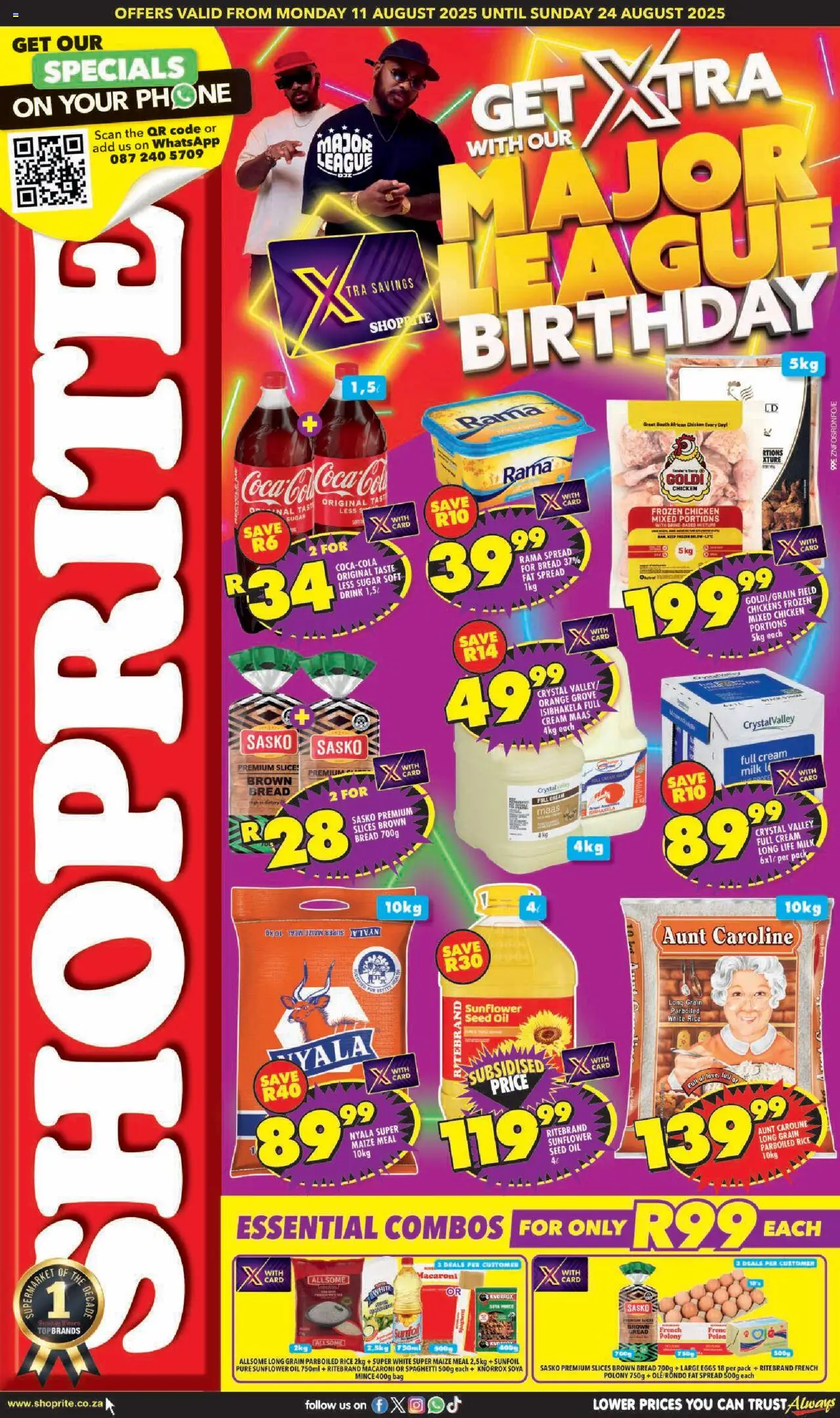 Shoprite Specials - page 1- valid from 11/08/2025