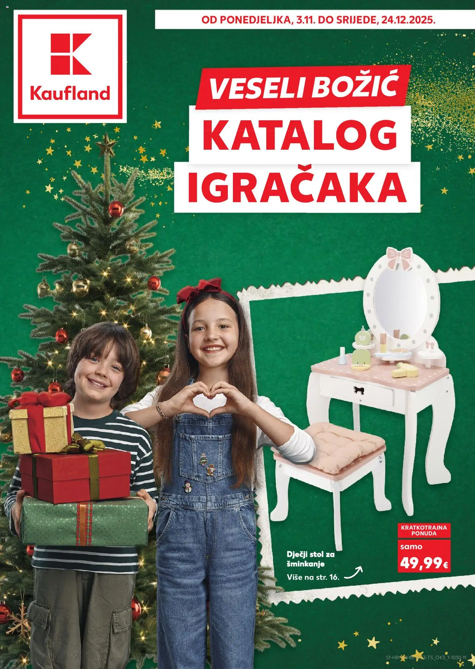 Katalog igračaka Kaufland - stranica 1- važeći od 03.11.2025