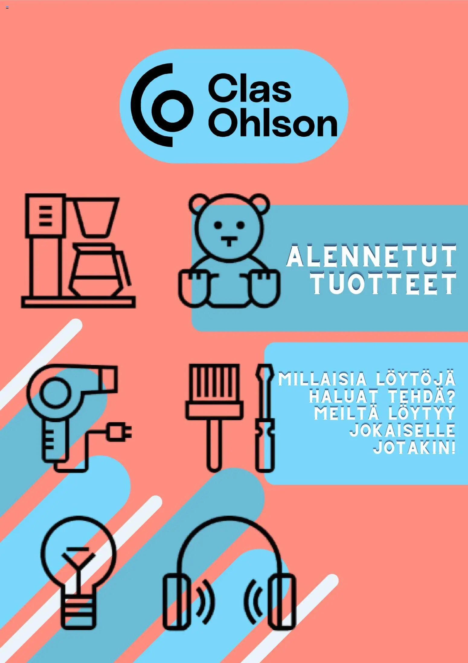 Clas Ohlson tarjoukset - sivu 1- voimassa alkaen 06/01/2026