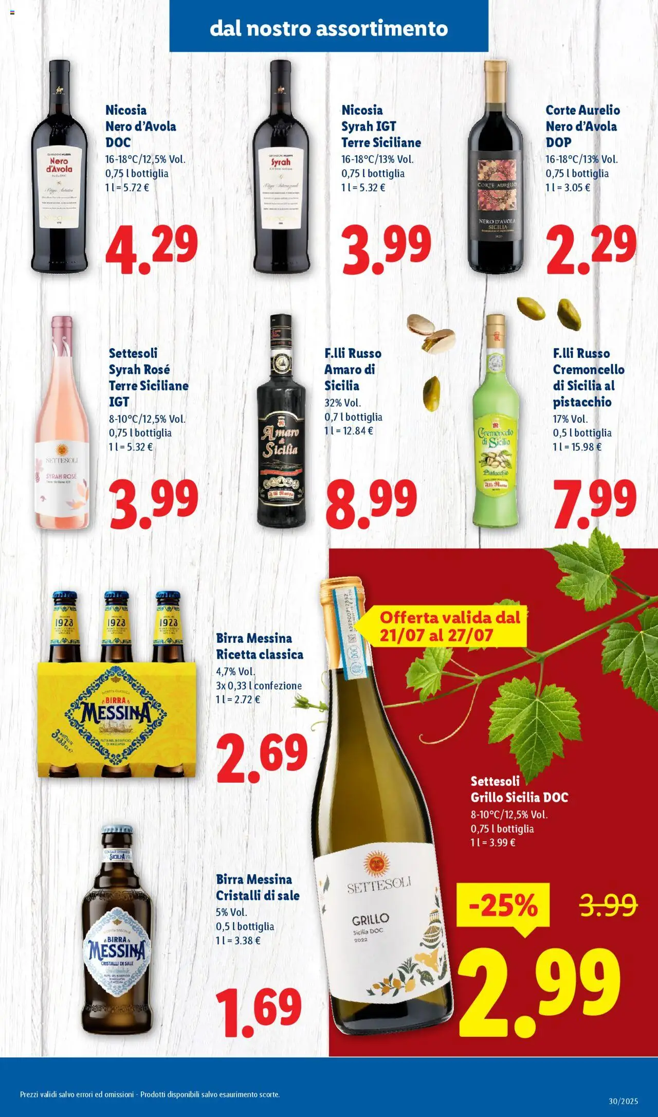 Lidl Sicilia catalogo - pagina 9 - valido dal 21/07/2025