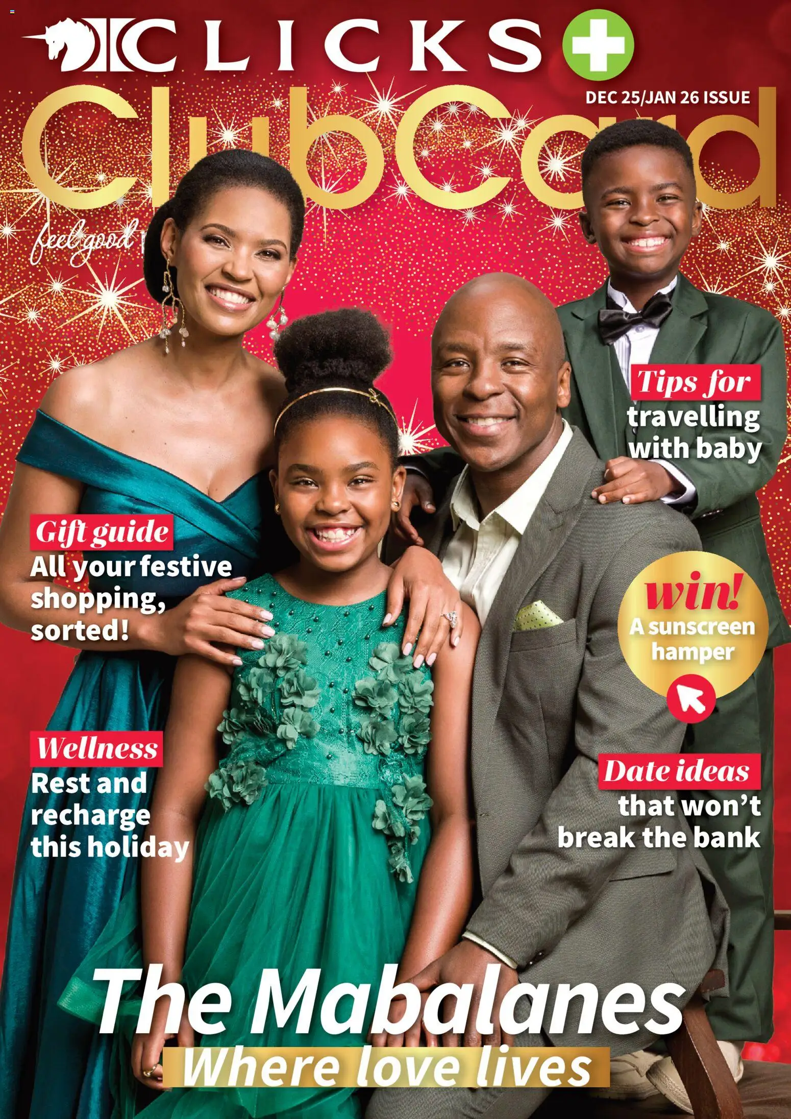 Clicks - Clubcard Magazine - page 1- valid from 01/12/2025