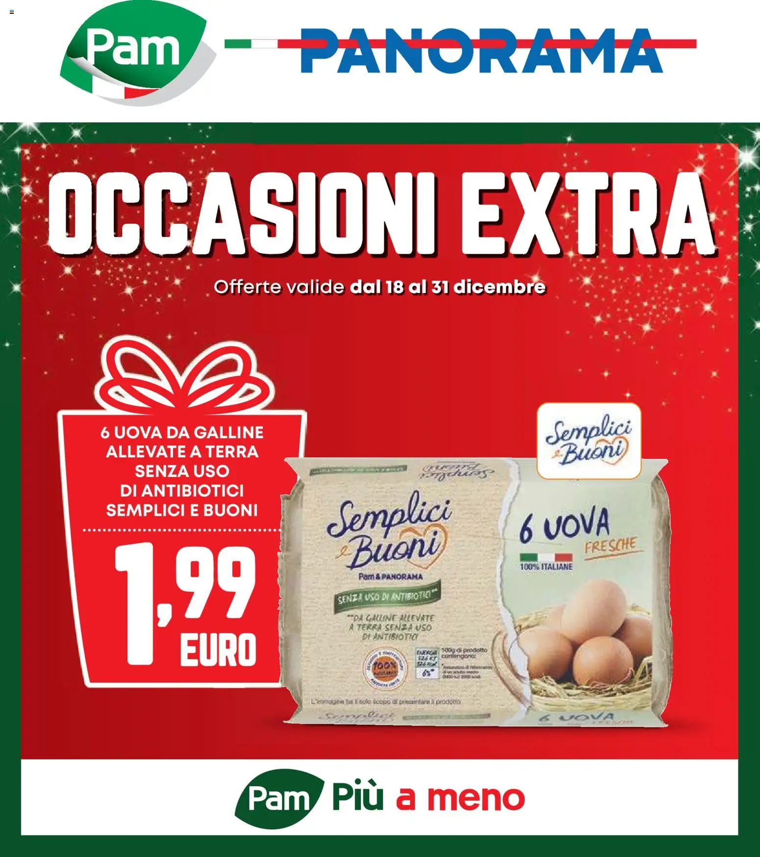 Panorama Occasioni Extra catalogo - pagina 1 - valido dal 18/12/2025