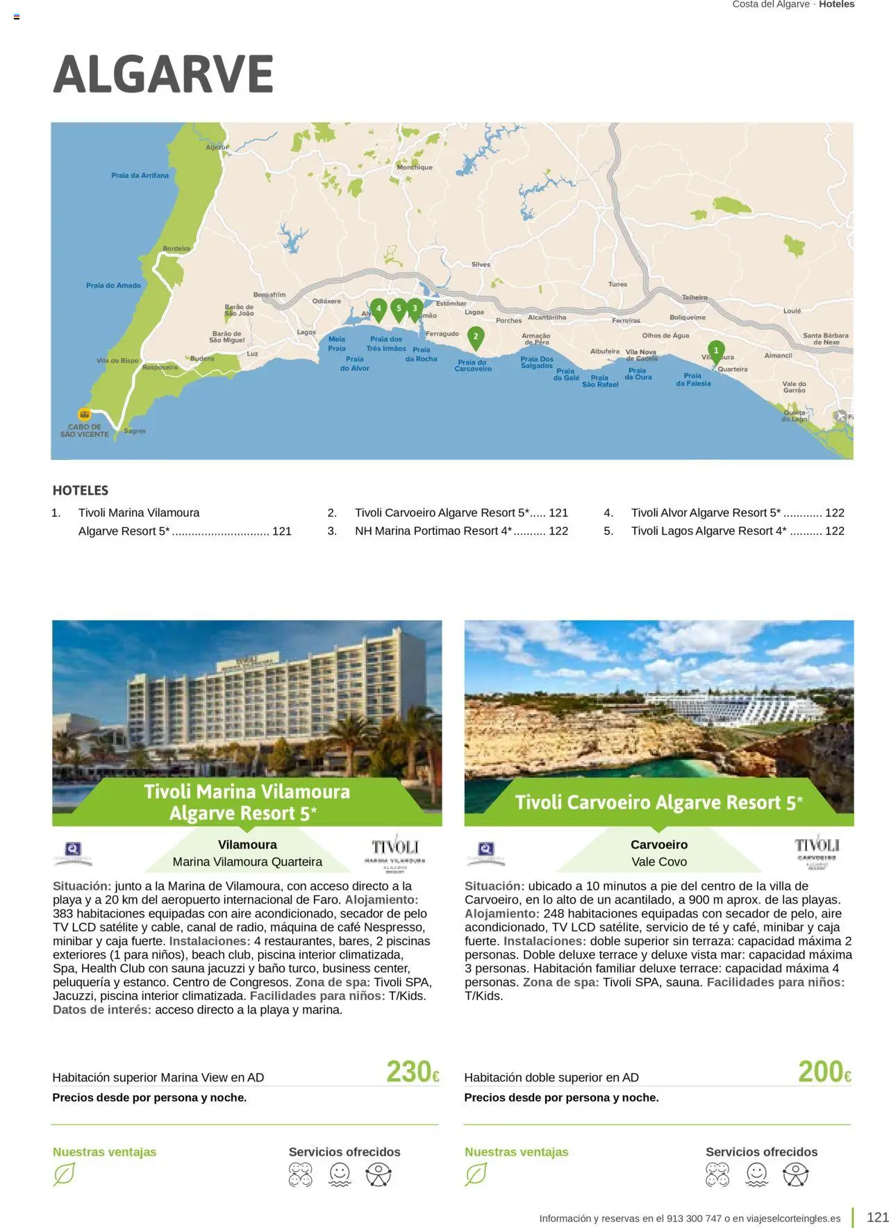 Viajes El Corte Inglés - Costas y Portugal - Página de 121 - Válido desde 01/05/2025