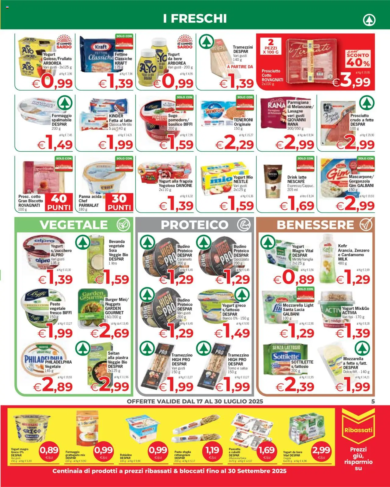 Despar Sardegna catalogo - pagina 5 - valido dal 17/07/2025