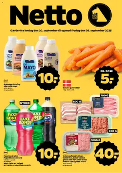 Forhåndsvisning Netto - Tilbudsavis gyldig fra 20/09/2025