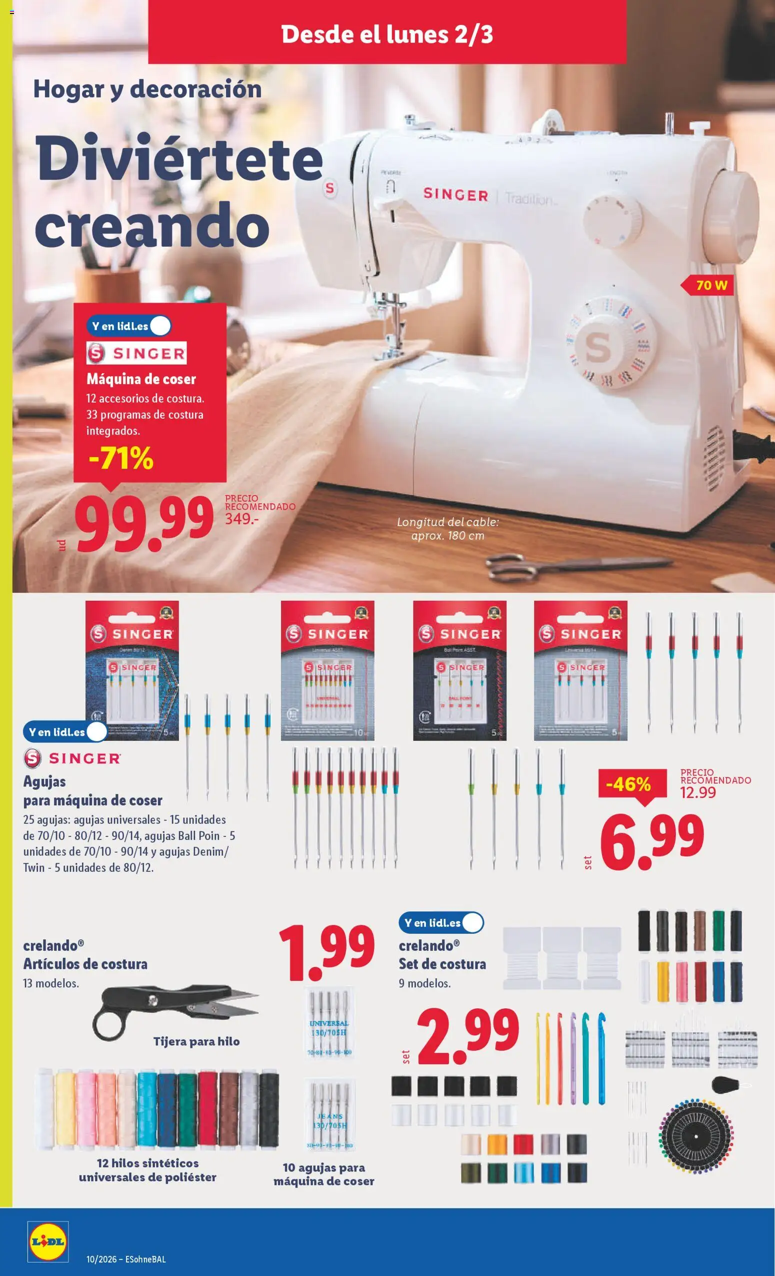 Lidl folleto de bazar - Página de 12 - Válido desde 02/03/2026